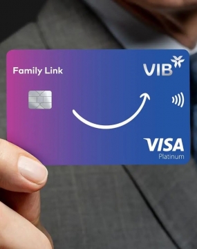 Mở Thẻ Tín Dụng VIB Family Link