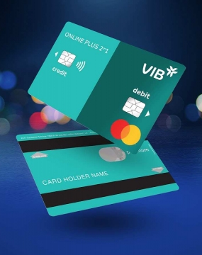 Mở Thẻ VIB Online Plus 2in1
