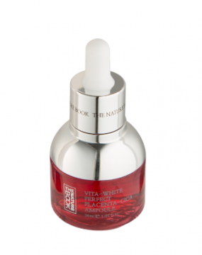 TINH CHẤT NHAU THAI CỪU THE NATURE BOOK (THE NATURE BOOK VITA-WHITE PERFECT PLACENTA -CICI AMPOULE)